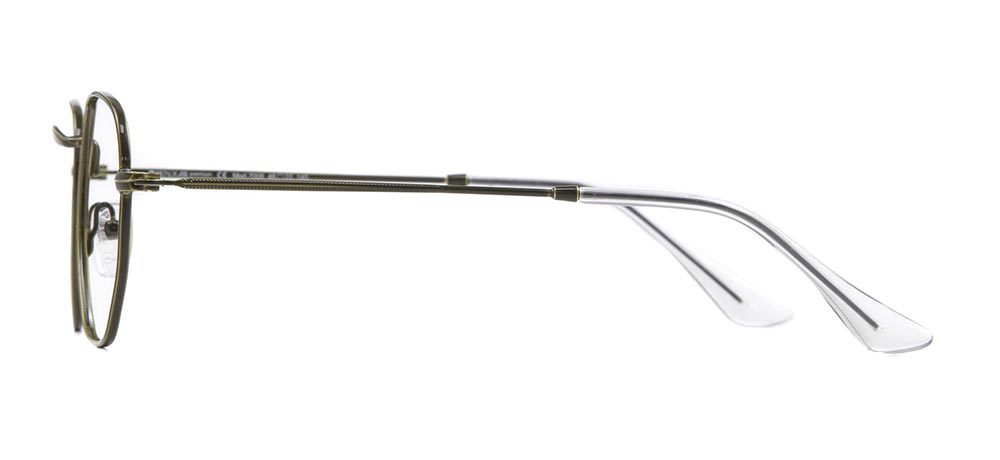 BENX PREMIUM Eyeglasses Teenage Man,Woman,Unisex Rectangular Full-Rimmed Metal Unfiltered BXMTL 7008.48-C.54